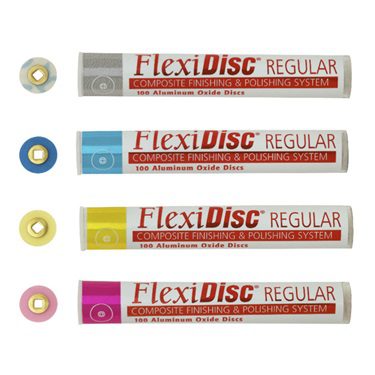 Flexidisc Regular Center | 100 discs per tube