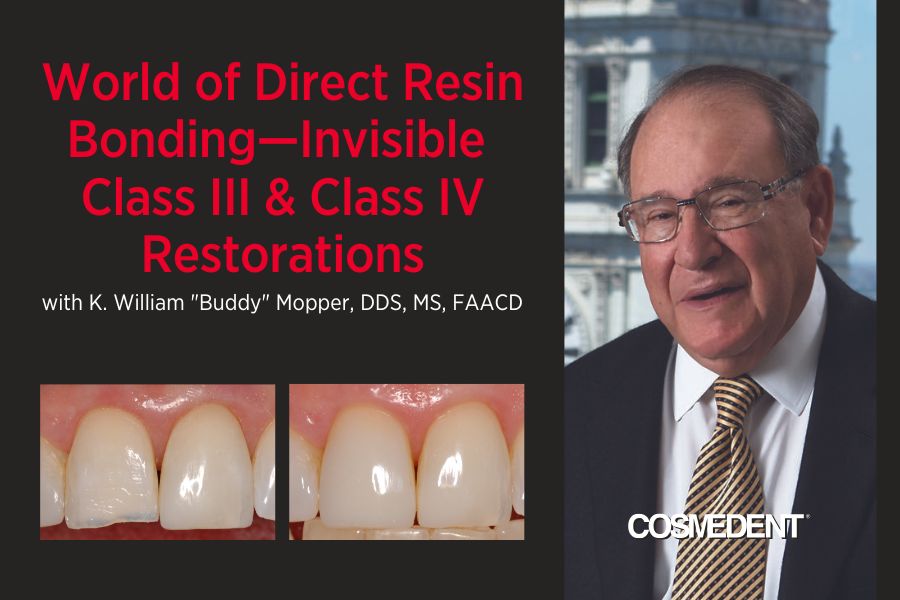 Webinar: The World of Direct Resin Bonding — Invisible Class III &Class IV Restorations